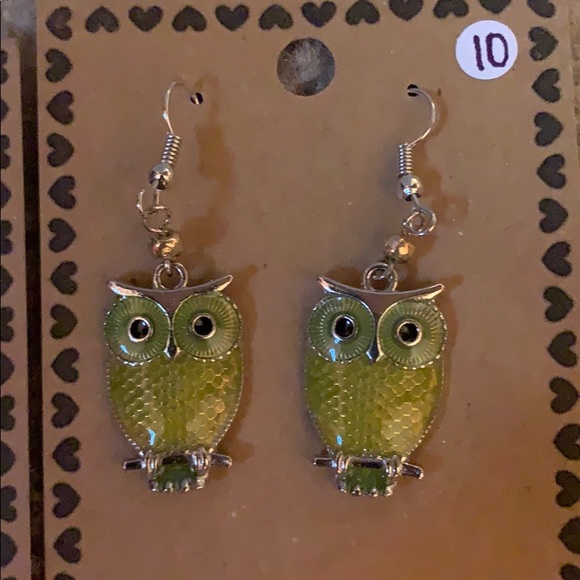 Set of Owl Earrings - Picture 3 of 4